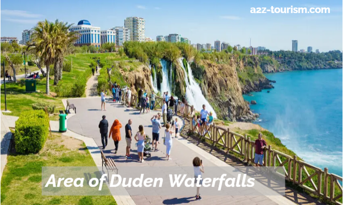 Area of Duden Waterfalls