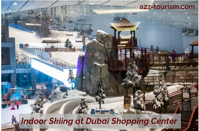 Indoor Skiing at Dubai Shopping Center