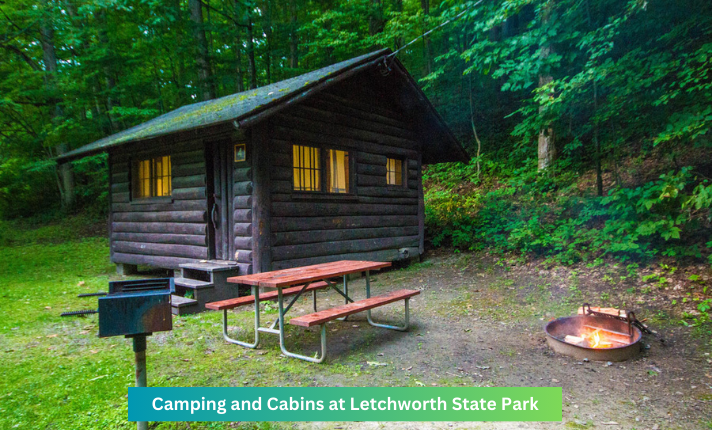 Camping and Cabins at Letchworth State Park