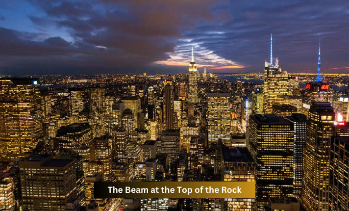 The Beam at the Top of the Rock