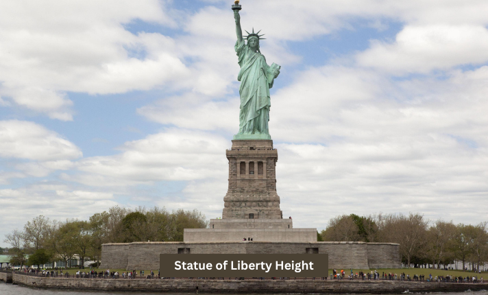 Statue of Liberty Height